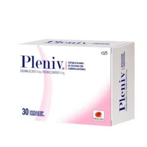 DOXILAMINA SUCCINATO 10MG + PIRIDOXINA CHI 10MG CAPSULA BLANDA DE GELATINA PLENIV