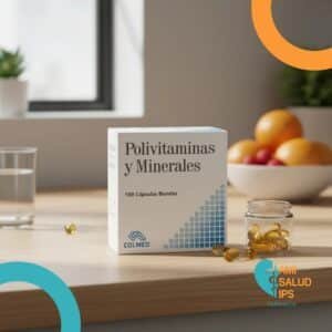 POLIVITAMINAS Y MINERALES C*100 CAPSULAS BLANDAS COLMED