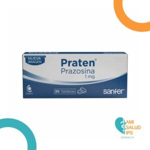 PRAZOSINA 1MG TABLETA PRATEN