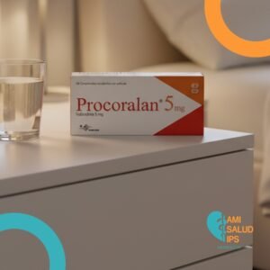 PROCORALAN 5MG IVABRADINA 5MG C*56 COMPRIMIDOS RECUBIERTOS SERVIER