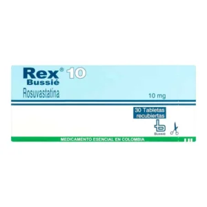 ROSUVASTATINA 10MG TABLETA RECUBIERTA REX