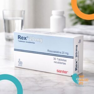 REX ROSUVASTATINA 20MG C*30 TABLETAS RECUBIERTAS - BUSSIE