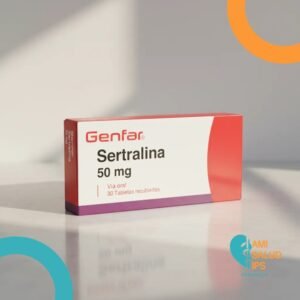 SERTRALINA 50MG BLISTER * 30 TABLETAS RECUBIERTAS GENFAR