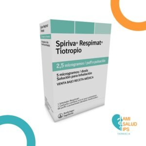 BROMURO TIOTROPIO 2.5 MCG SOLUCION PARA INHALACION SPIRIVA RESPIMAT