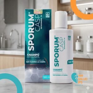 SPORUM CASP KETOCONAZOL 2% CHAMPU FRASCO * 120ML SIEGFRIED