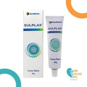 SULPLAX SULFADIAZINA PLATA 1% CREMA TOPICA TUBO*40G  EUROFARMA