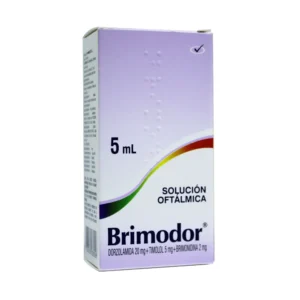 DORZOLAMIDA 20MG+TIMOLOL 5MG + BRIMONIDINA 2MG SOLUCION OFTALMICA 5ML BRIMODOR PROCAPS