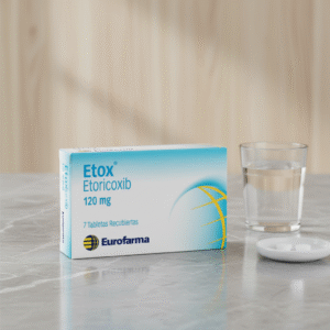 ETOX ETORICOXIB 120MG C*7 TABLETAS RECUBIERTAS - EUROFARMA