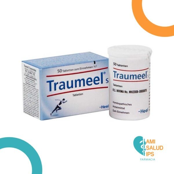 ARNICA D2 CALENDULA D2 HAMAMLIS D2 MILLE FOLIUM D3 ETC, TRAUMEEL S  FRASCO X 50 TABLETAS HEEL