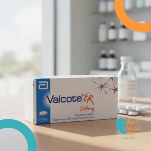 ACIDO VALPROICO 250MG TABLETA DE LIBERACION PROLONGADA VALCOTE ER