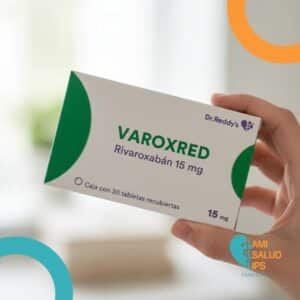 VAROXRED RIVAROXABAN 15MG C*30 TABLETAS RECUBIERTAS - DR. REDDYS