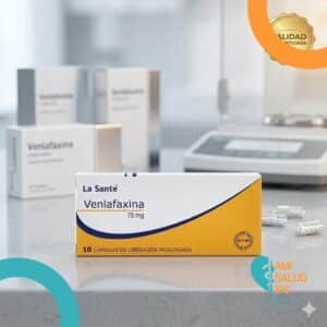 VENLAFAXINA 75MG C*10 CAPSULAS DE LIBERACION PROLONGADA - LA SANTE