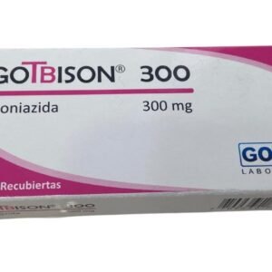 ISONIAZIDA 300MG TABLETA RECUBIERTA GOTBISON