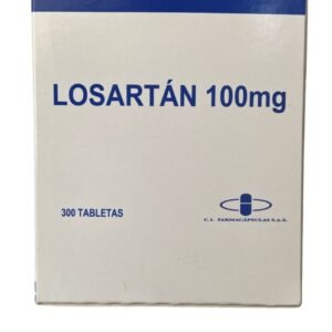 LOSARTAN  100MG TABLETA FARMACAPSULAS