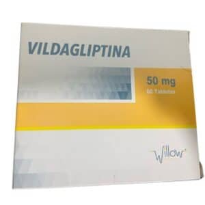 VILDAGLIPTINA 50MG TABLETA WILLOW