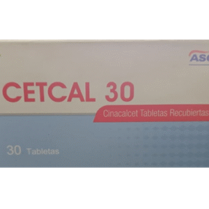 CINACALCET 30MG TABLETA RECUBIERTA CETCAL 30