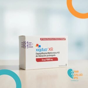 XIGDUO XR DAPAGLIFLOZINA 5MG / METFORMINA 1000MG C*56 TABLETAS DE LIBERACION PROLONGADA ASTRAZENECA