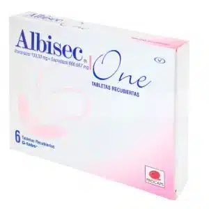 SECNIDAZOL 666,667MG + ITRACONAZOL 133,33MGMG TABLETAS RECUBIERTA ALBISEC ONE PROCAPS
