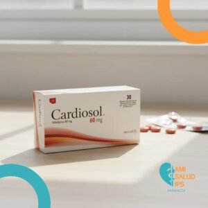 NIFEDIPINA 60MG TABLETAS RECUBIERTAS DE LIBERACION CONTROLADA POR SISTEMA OSMOTICO DE LIBERACION CARDIOSOL 60MG