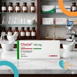 CILOSTAL CILOSTAZOL 100MG C*30 TABLETAS - MERCK