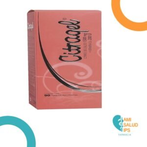 CITRATO DE CALCIO + VITAMINA D3(1500MG+200U.I) TABLETAS CITRAGEL PROCAPS