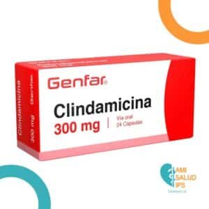 CLINDAMICINA 300MG CAPSULAS GENFAR