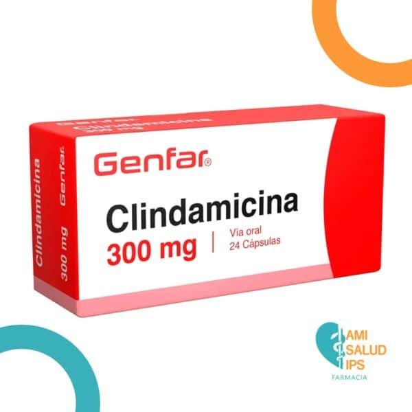 CLINDAMICINA 300MG CAPSULAS GENFAR