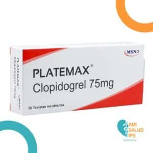CLOPIDOGREL 75MG TABLETA PLATEMAX