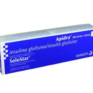 INSULINA GLULISINA 100UI/ML PLUMA X 3ML APIDRA SANOFI