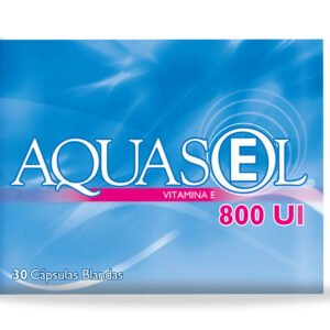 VITAMINA E 800 UI CAPSULA BLANDA AQUASEL