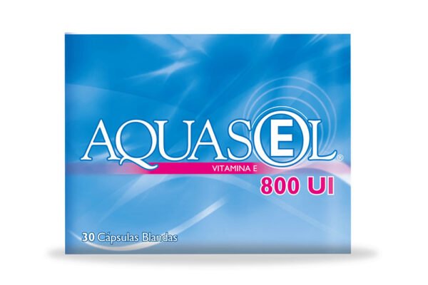 VITAMINA E 800 UI CAPSULA BLANDA AQUASEL