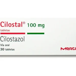 CILOSTAZOL 100MG TABLETA CILOSTAL