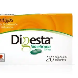 SIMETICONA 250MG CAPSULA BLANDA DIGESTA
