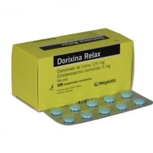 CLONIXINATO DE LISINA 125MG + CICLOBENZAPRINA CLORHIDRATO 5MG COMPRIMIDOS RECUBIERTOS DORIXINA RELAX