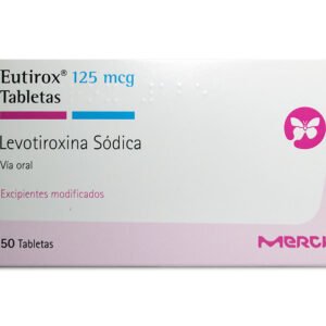 LEVOTIROXINA SODICA 125MCG TABLETA EUTIROX
