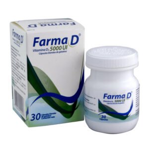 VITAMINA D3 5000 UI CAPSULAS BLANDAS DE GELATINA FARMA D