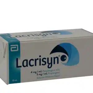 POLIETILENGLICOL + PROPILENGLICOL (4+3) SOL OFTALMICA FRASCO*10ML LACRISYN