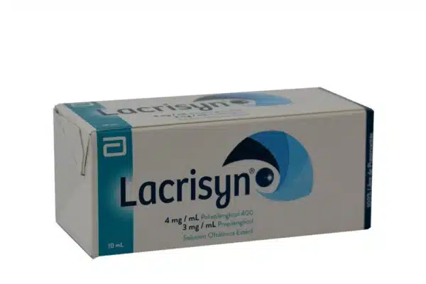 POLIETILENGLICOL + PROPILENGLICOL (4+3) SOL OFTALMICA FRASCO*10ML LACRISYN