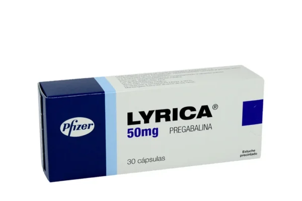PREGABALINA 50MG CAPSULA LYRICA