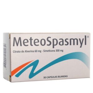 CITRATO DE ALVERINA 60MG + SIMETICONA 300MG CAPSULAS METEOSPASMYL BIOPAS