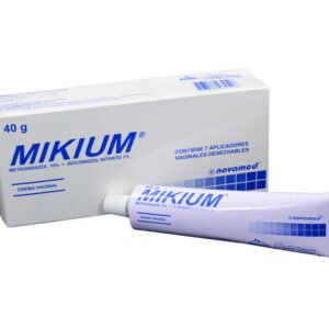 METRONIDAZOL 10% + ISOCONAZOL NITRATO 1% CREMA VAGINAL CON APLICADORES MIKIUM TUBO*40G