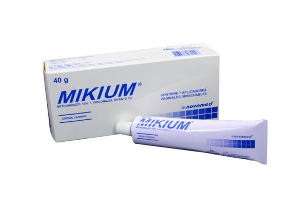 METRONIDAZOL 10% + ISOCONAZOL NITRATO 1% CREMA VAGINAL CON APLICADORES MIKIUM TUBO*40G