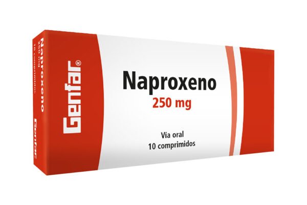 NAPROXENO 250MG COMPRIMIDOS GENFAR