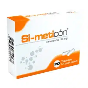 SIMETICONA 125MG TABLETA MASTICABLE SI-METICON