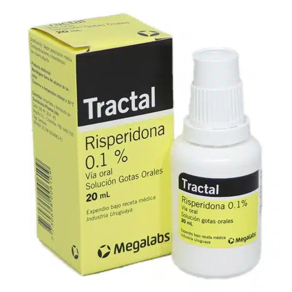 RISPERIDONA 0.1% SOLUCION ORAL GOTAS FRASCO*20ML TRACTAL