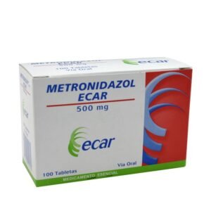 METRONIDAZOL 500MG TABLETA ECAR