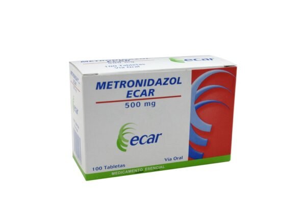 METRONIDAZOL 500MG TABLETA ECAR