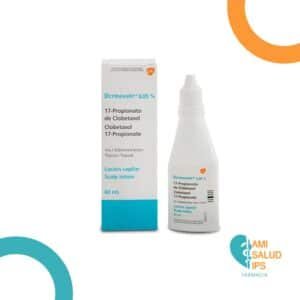 CLOBETASOL 0.05% LOCION CAPILAR FRASCO*60ML DERMOVATE