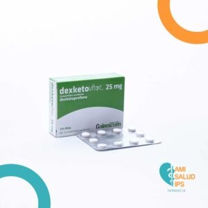 DEXKETOPROFENO 25MG TABLETA RECUBIERTA DESKETOVITAE
