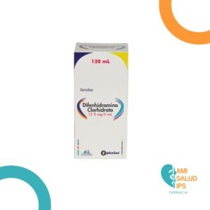 DIFENHIDRAMINA HCI 12.5MG/5ML JARABE FRASCO*120ML OPHALAC